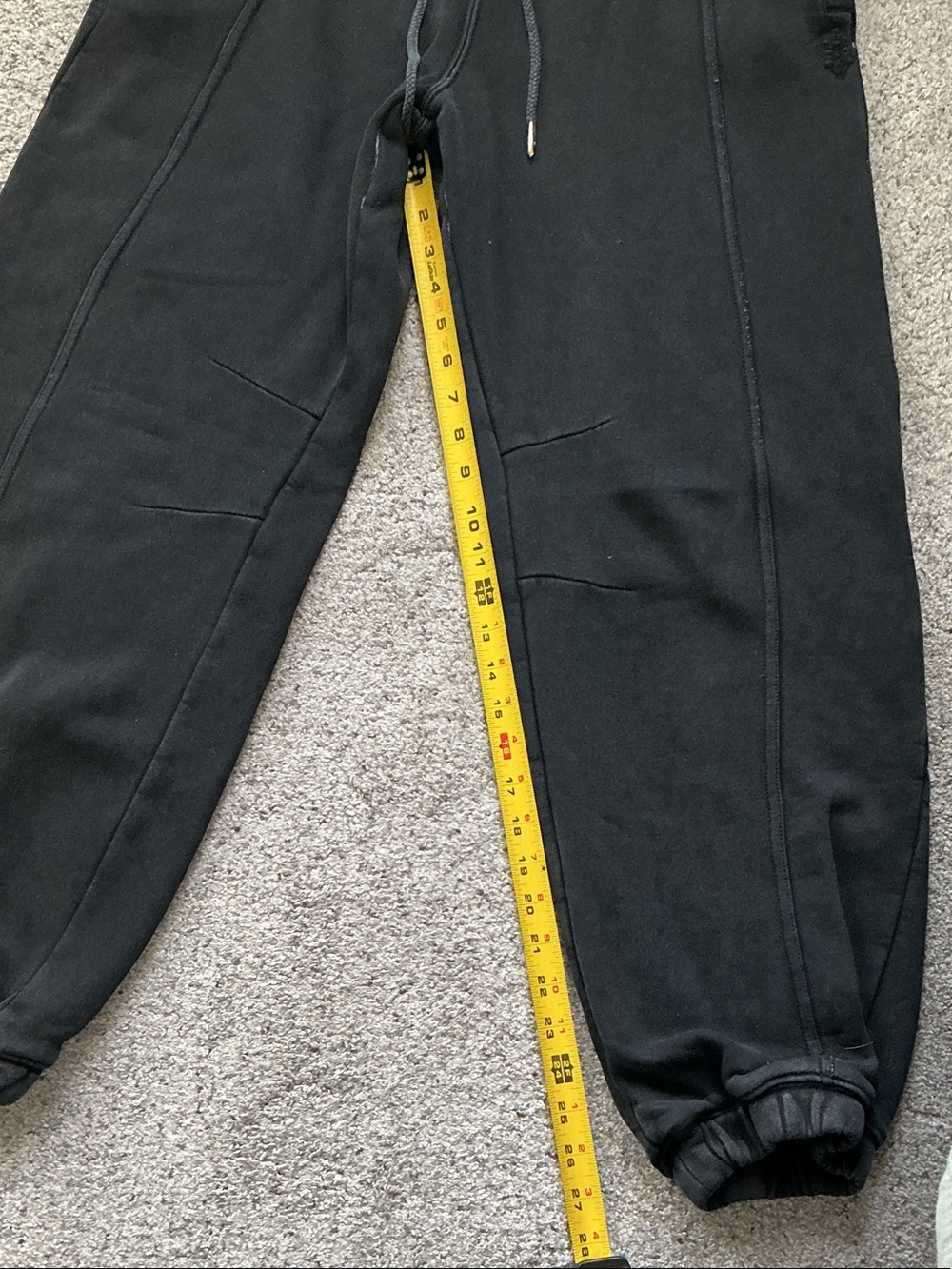 FP Movement by Free People Sprint to the Finish Sweatpants ~ Mineral Wash Black - Picture 10 of 16